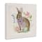 Stupell Industries Spring Bunny Rabbit Easter Eggs Blossoming Flowers Canvas Wall Art